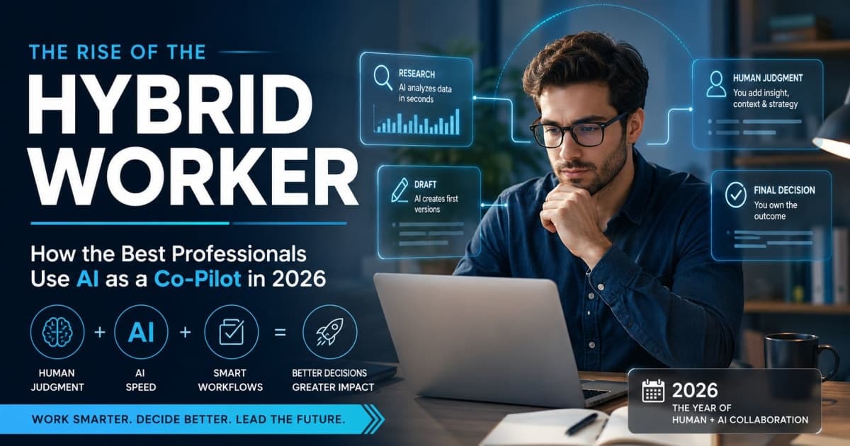 The Rise of the Hybrid Worker: AI Co-Pilot in 2026