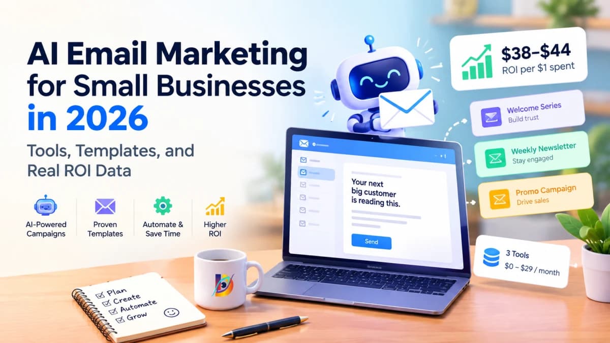 AI Email Marketing for Small Businesses in 2026: Tools, Templates, and Real ROI Data