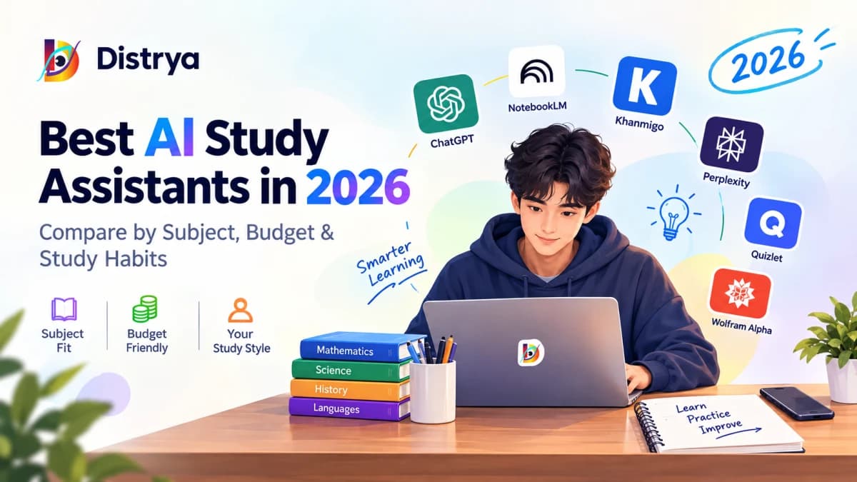 Best AI Study Assistants in 2026: Compared by Subject, Budget & Study Habits
