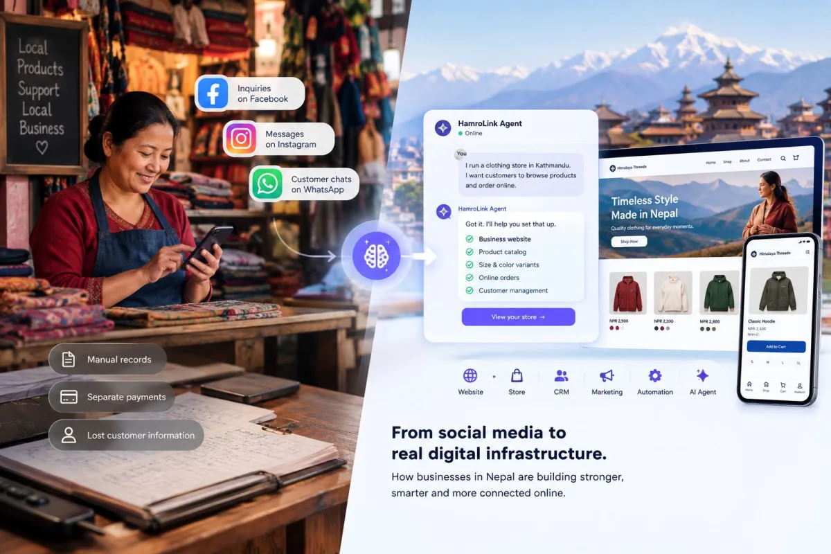 Beyond Social Media: Why Businesses in Nepal Are Shifting to Digital Infrastructure